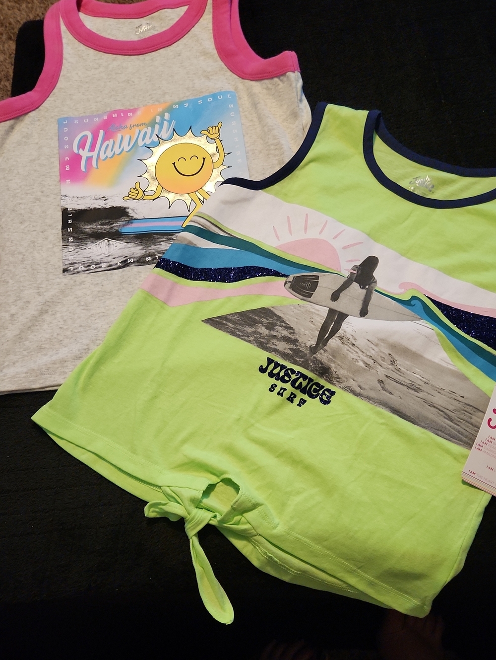$3/Bundled- Justice Tanks